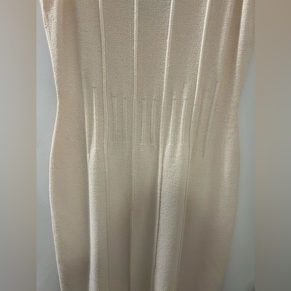 NWT St. John Sport Knit Dress, Wool Blend - Picture 3 of 7